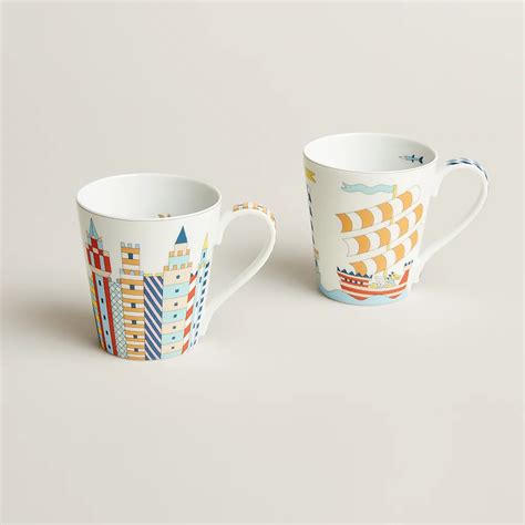 hermes epopee mug|hermes dinnerware for sale.